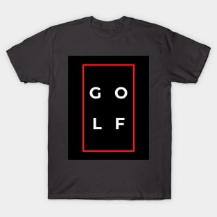 Modern Golf Shirt T-Shirt